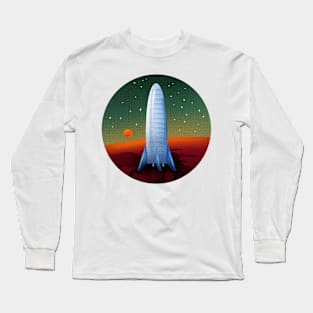 Space Rocket Long Sleeve T-Shirt